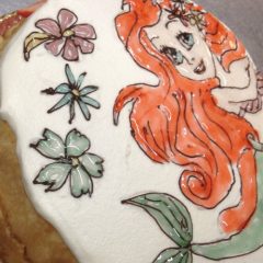 人魚をイメージしたケーキ